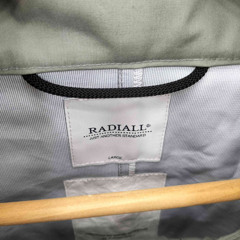 ラディアル RADIALL RAD AID STAND COLLARED HALF COAT AIRFORCE GRAY メンズ L
