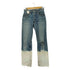 リーバイス Levis 501 USA製 501刻印 ブリーチ加工 ボタンフライデニムパンツ レディース