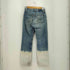 リーバイス Levis 501 USA製 501刻印 ブリーチ加工 ボタンフライデニムパンツ レディース