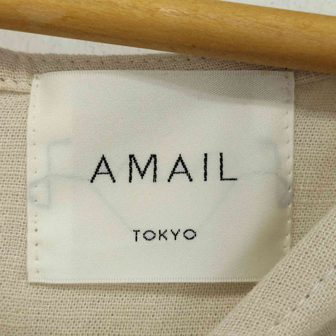 アマイル AMAIL リネン コットンワンピース レディース FREE