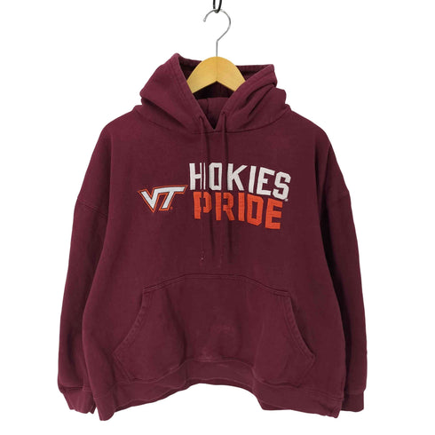 NCAA 短丈 刺繍プルオーバーパーカー メンズ 2XL