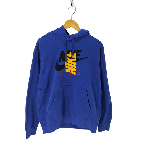 ナイキ NIKE グラフィックロゴプリントプルオーバーパーカー メンズ JPN:M