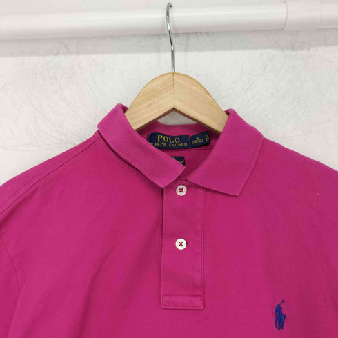 ポロラルフローレン POLO RALPH LAUREN slim fit pima strech mesh ポニー刺繍 ポロシャツ メンズ import:M
