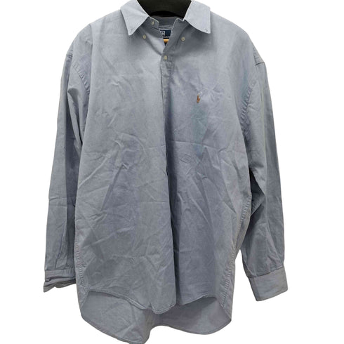 ポロバイラルフローレン Polo by RALPH LAUREN YARMOUTH ポニー刺繍 L/S BDシャツ メンズ 17 1/2