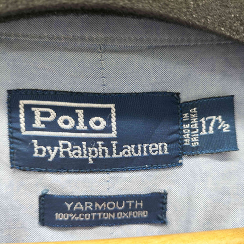 ポロバイラルフローレン Polo by RALPH LAUREN YARMOUTH ポニー刺繍 L/S BDシャツ メンズ 17 1/2