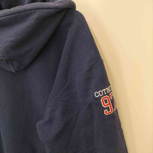 ポートアンドカンパニー PORT and COMPANY ロゴプリントプルオーバーパーカー メンズ JPN:XL