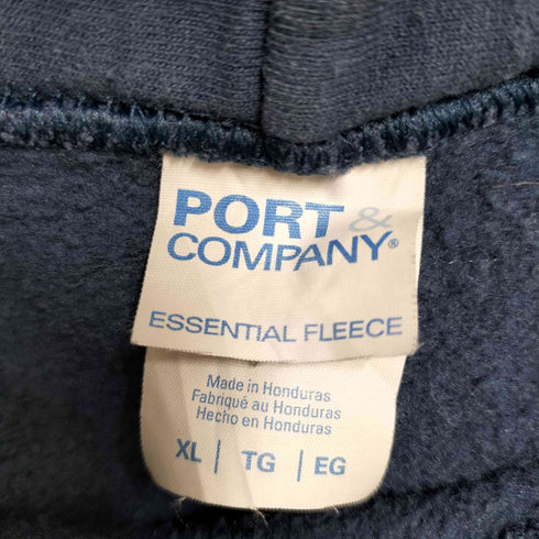 ポートアンドカンパニー PORT and COMPANY ロゴプリントプルオーバーパーカー メンズ JPN:XL