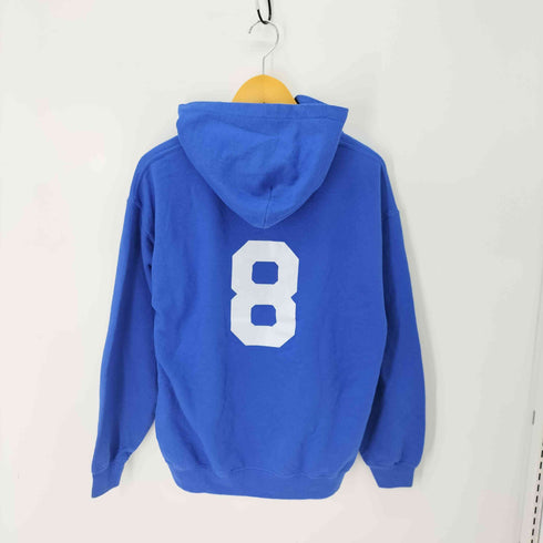 ギルダン GILDAN RAISED IN A CAGE ナンバリングプルオーバーパーカー メンズ JPN:M