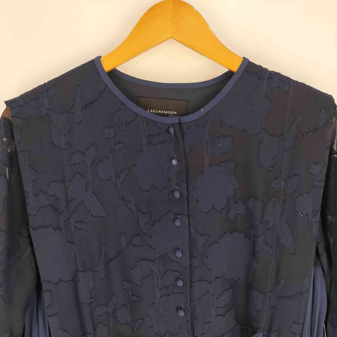 ラグナムーン LAGUNAMOON レースプリーツワンピース レディース JPN:M