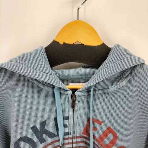 WOKE EDGE Washed Thermal Zip Hoodie メンズ JPN:XL