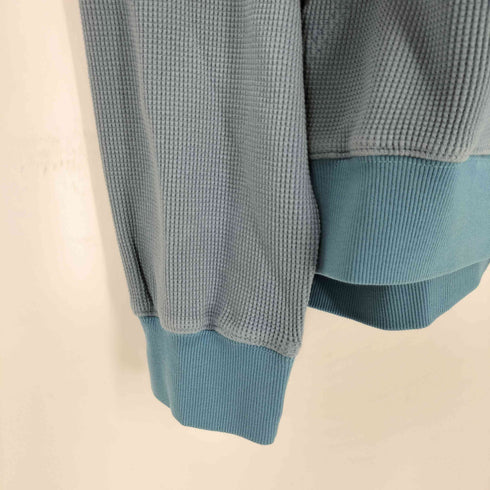 WOKE EDGE Washed Thermal Zip Hoodie メンズ JPN:XL