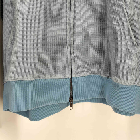 WOKE EDGE Washed Thermal Zip Hoodie メンズ JPN:XL