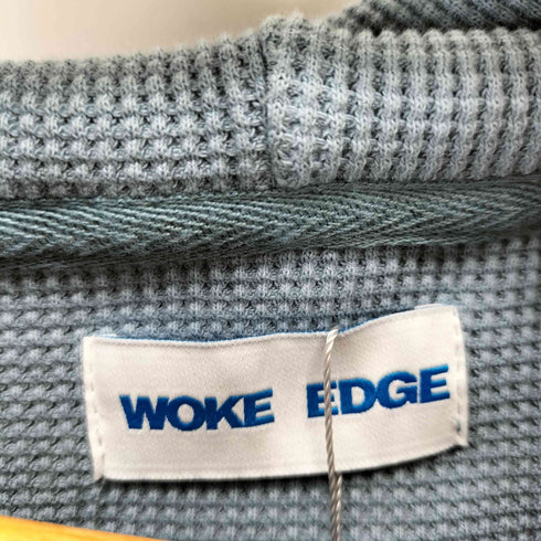 WOKE EDGE Washed Thermal Zip Hoodie メンズ JPN:XL