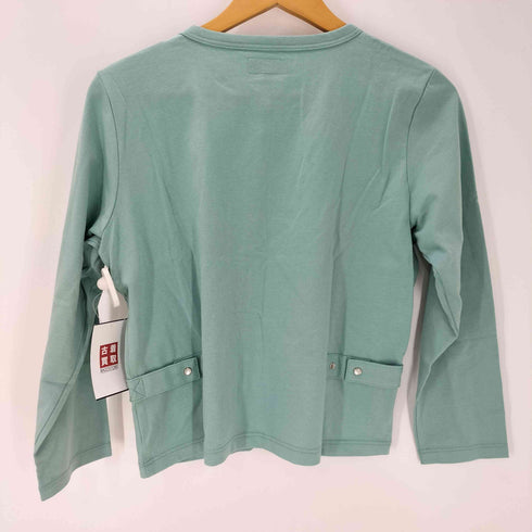 アニエスベー agnes b. PARIS CARDIGAN LE PETIT コットン カーディガン プレッション 薄手 レディース 3