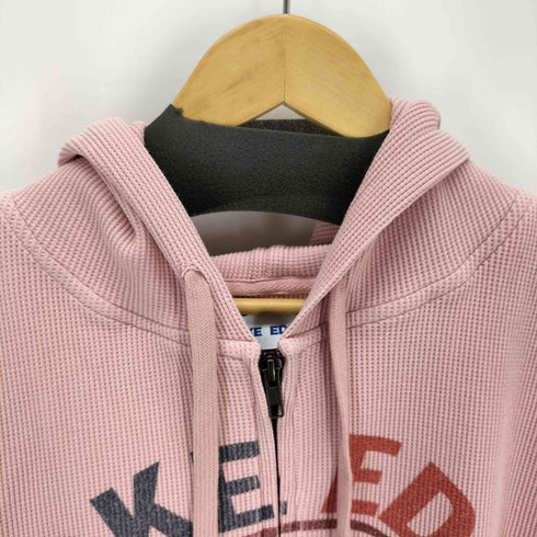 WOKE EDGE Washed Thermal Zip Hoodie メンズ JPN:XL