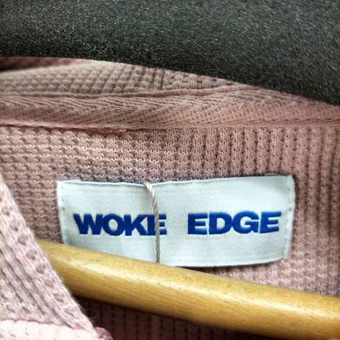 WOKE EDGE Washed Thermal Zip Hoodie メンズ JPN:XL