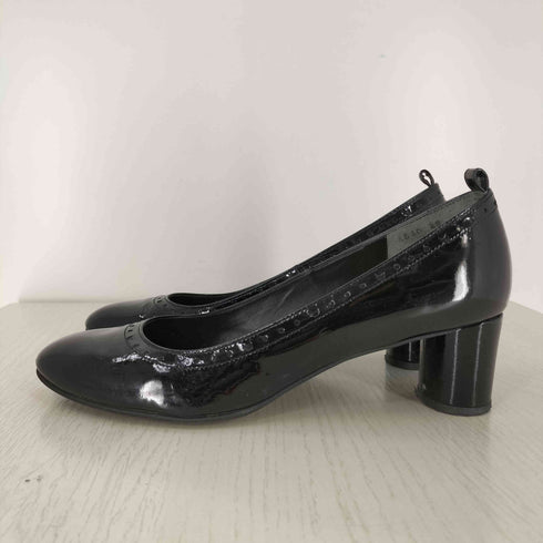 ツモリチサトウォーク tsumori chisato walk パンチング パテント ヒールパンプス レディース JPN:25