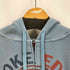 WOKE EDGE Washed Thermal Zip Hoodie メンズ JPN:XL