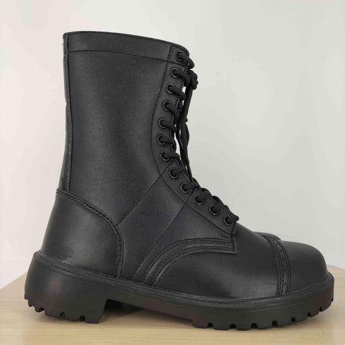 black tac ウィングチップ レースアップブーツ メンズ US:8