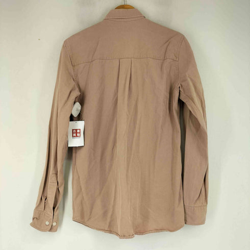 ザラ ZARA L/S コットンシャツ メンズ import:S