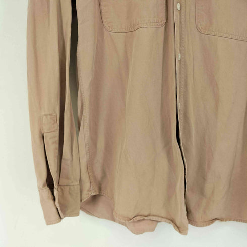 ザラ ZARA L/S コットンシャツ メンズ import:S