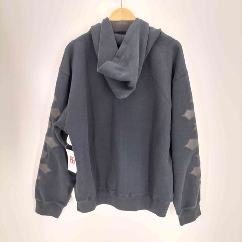 サプライヤー SUPPLIER Cross Leather Patch Thermal Zip Hoodie メンズ JPN:L