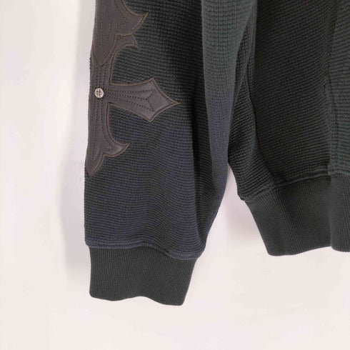 サプライヤー SUPPLIER Cross Leather Patch Thermal Zip Hoodie メンズ JPN:L