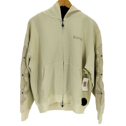 サプライヤー SUPPLIER Cross Leather Patch Thermal Zip Hoodie メンズ JPN:M
