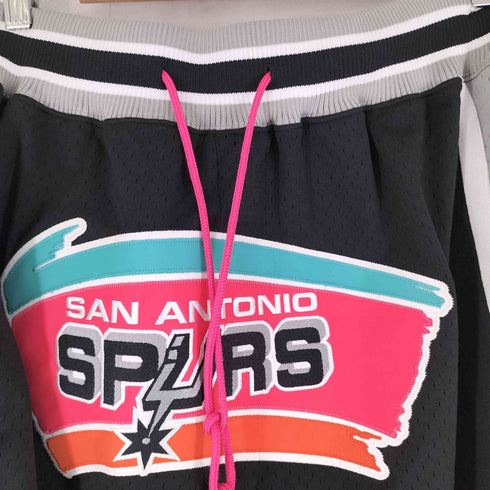 ミッチェルアンドネス mitchell&ness JUST DON チームロゴ メッシュショーツ メンズ import:L