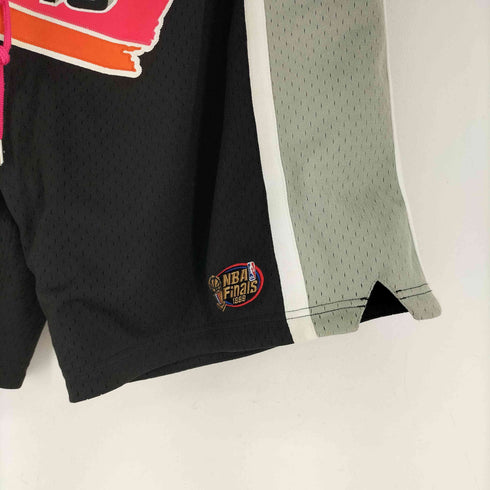 ミッチェルアンドネス mitchell&ness JUST DON チームロゴ メッシュショーツ メンズ import:L