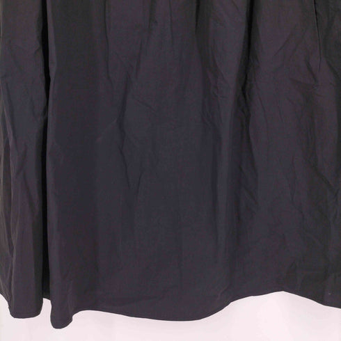 micalle micalle フロントギャザー デザインポケット ワンピース レディース