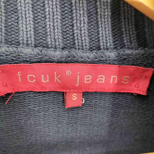 ジップアップ ドライバーズニット カーディガン フェード Y2K メンズ import:S