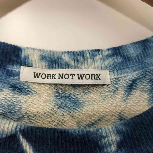 アーバンリサーチ URBAN RESEARCH WORK NOT WORK 藍染×泥染スウェット メンズ JPN:L