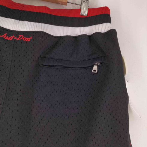 ミッチェルアンドネス mitchell&ness JUST DON チームロゴ メッシュショーツ メンズ import:L