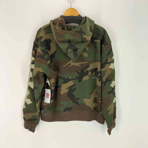 サプライヤー SUPPLIER Camouflage Cross Leather Patch Zip Hoodie メンズ JPN:M