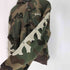 サプライヤー SUPPLIER Camouflage Cross Leather Patch Zip Hoodie メンズ JPN:M