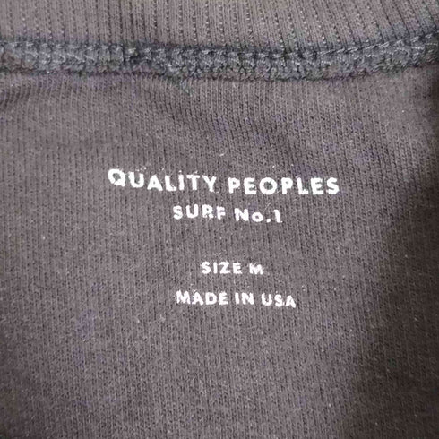 QUALITY PEOPLES USA製 ラグラン ライトウェイト スウェット メンズ import:M