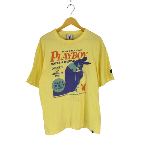 プレイボーイ PLAYBOY SEQUENZ PBHC FLYER S/S TEE メンズ XL