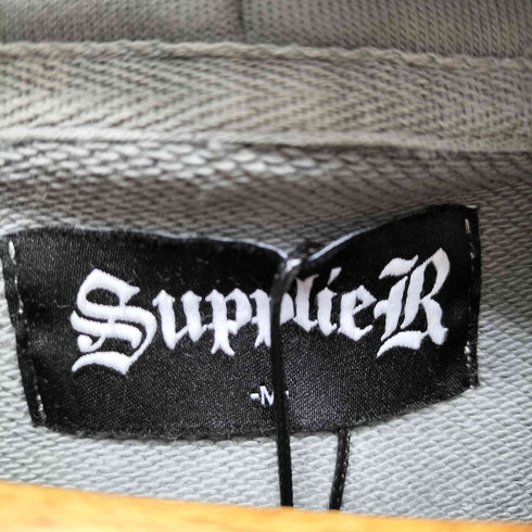 サプライヤー SUPPLIER Fire Skeleton Rhinestone Zip Hoodie メンズ JPN:M