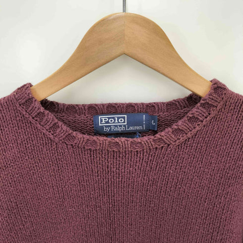 ポロバイラルフローレン Polo by RALPH LAUREN スモールポニー刺繍 コットンニット メンズ JPN:L