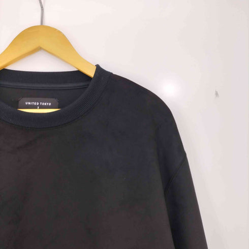 ユナイテッドトウキョウ UNITED TOKYO MICRO SUEDE クルーネックプルオーバー メンズ JPN:2