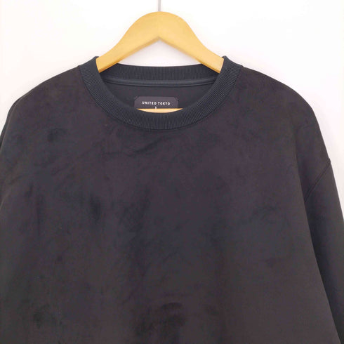 ユナイテッドトウキョウ UNITED TOKYO MICRO SUEDE クルーネックプルオーバー メンズ JPN:2