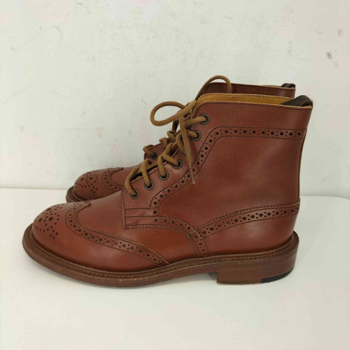 トリッカーズ Trickers カントリーブーツ ウィングチップ MALTON レディース 5