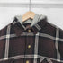 フーディレイヤード チェックネルシャツ メンズ JPN:M