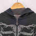 サプライヤー SUPPLIER Fire Skeleton Rhinestone Zip Hoodie メンズ JPN:M