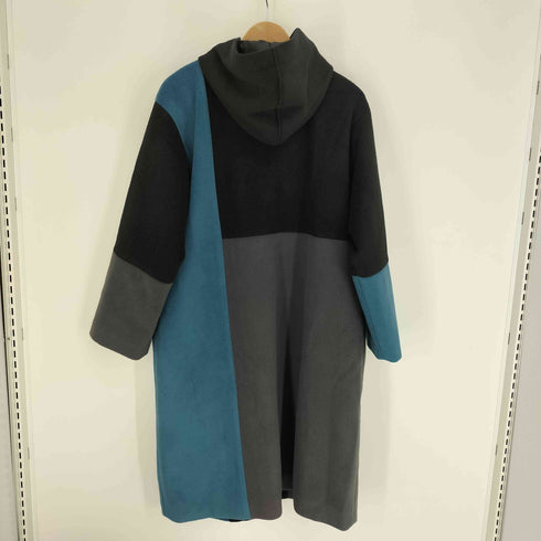 n'OrLABEL 25AW 配色メルトンコート レディース JPN:1