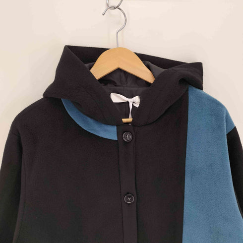 n'OrLABEL 25AW 配色メルトンコート レディース JPN:1