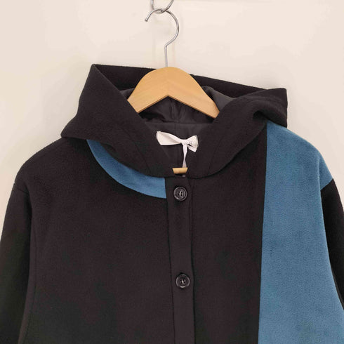 n'OrLABEL 25AW 配色メルトンコート レディース JPN:1