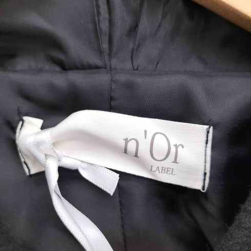 n'OrLABEL 25AW 配色メルトンコート レディース JPN:1