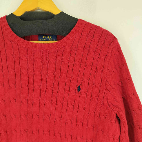 ポロラルフローレン POLO RALPH LAUREN スモールポニー刺繍 コットン ケーブルニット メンズ JPN:XL